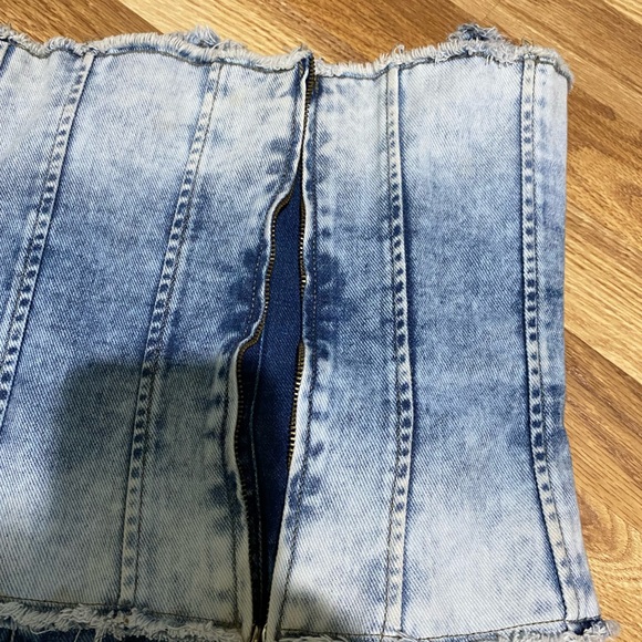 Colombian Studio F denim corset and dress😍 - Picture 9 of 11